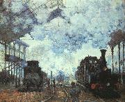 Claude Monet, Arrival at St Lazare Station